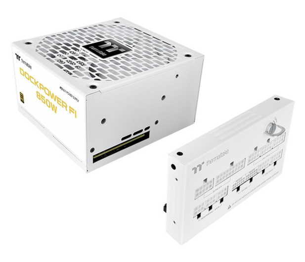 Thermaltake Dockpower FI 850W 80 Plus Gold modular ATX3.1 Gen5 Snow - 1608672 - zdjęcie 2